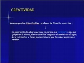 Taller de Ideas Luminosas (I)