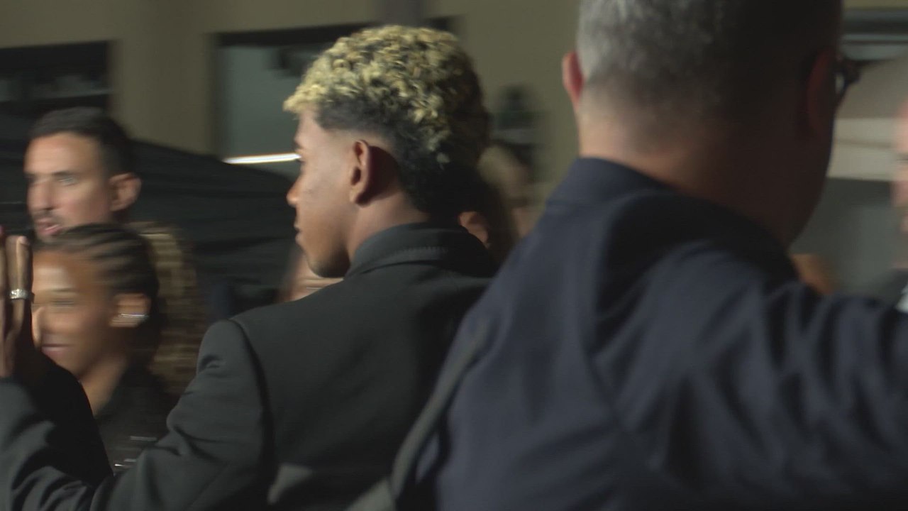 Las IMÁGENES de LAMINE YAMAL y DEMBÉLÉ llegando a la GALA del BALÓN DE ORO