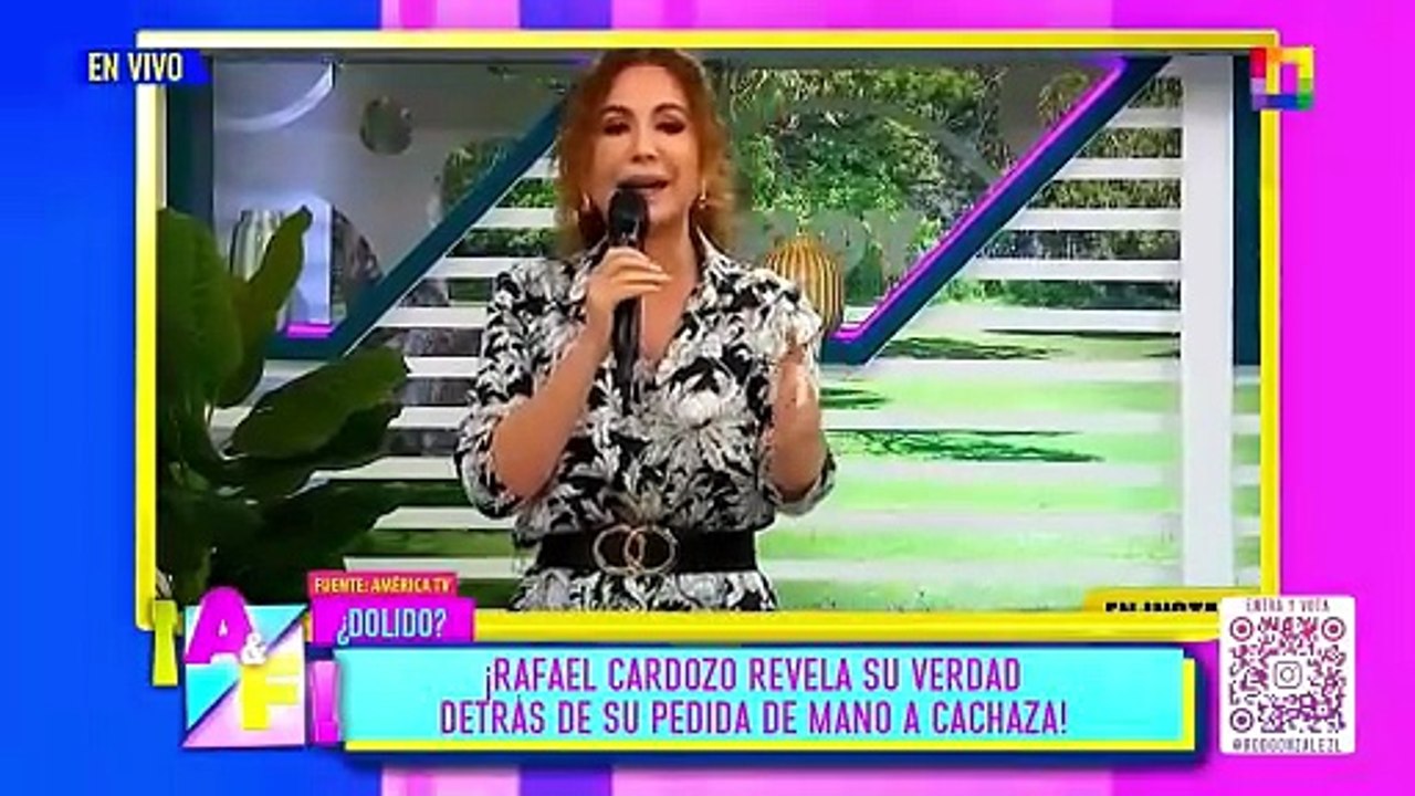¡RAFAEL CARDOZO REVELA SU VERDAD DETRÁS DE SU PEDIDA DE MANO A CACHAZA! | Willax