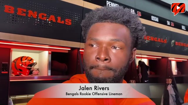 Jalen Rivers on Bengals' Offensive Line, Performance vs Vikings and Mindset Moving Forward