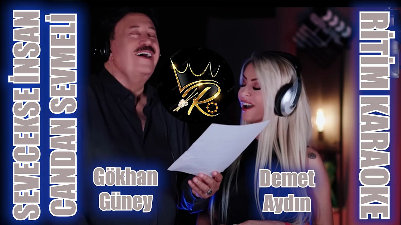 Sevecekse İnsan Candan Sevmeli - Gökhan Güney & Demet Aydın ✩ Ritim Karaoke (Beste Burhan Bayar)