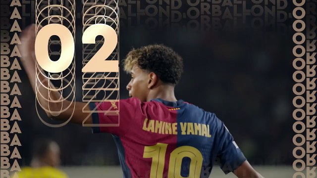 Lamine Yamal classé 2e - Ballon d'Or 2025