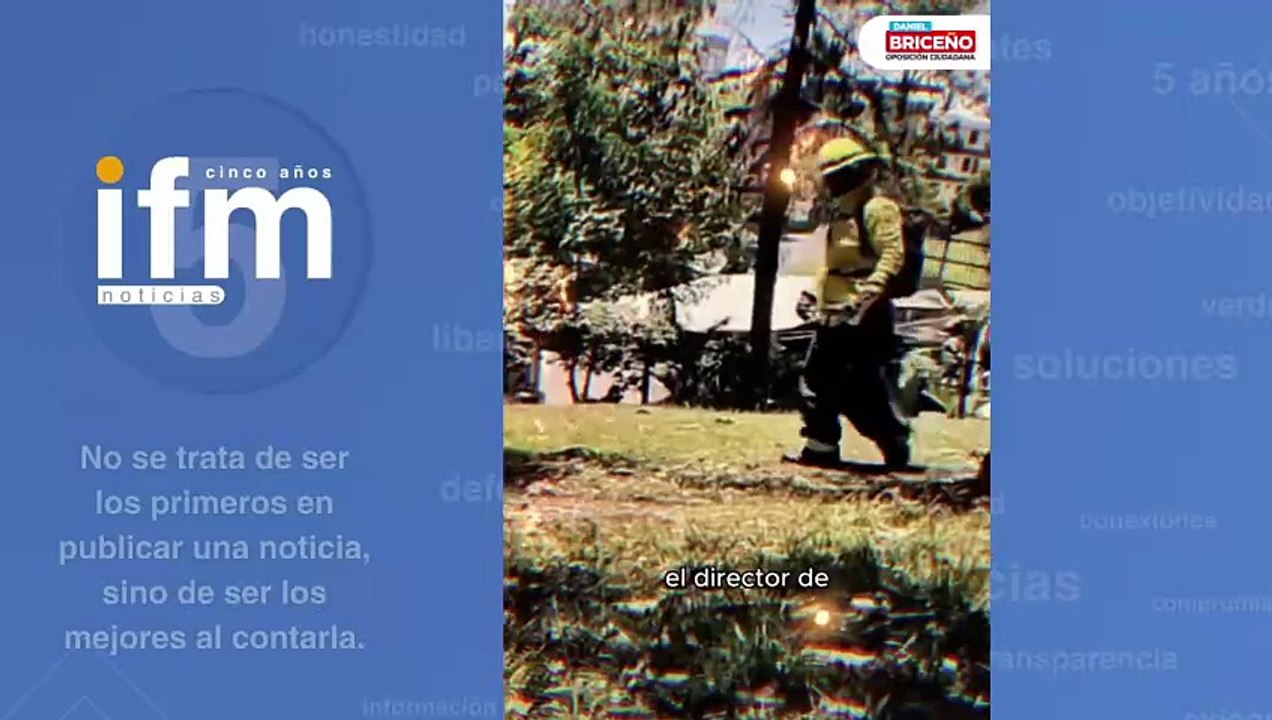 Daniel Briceño denuncia irregularidades de la comandante de Bomberos de Colombia