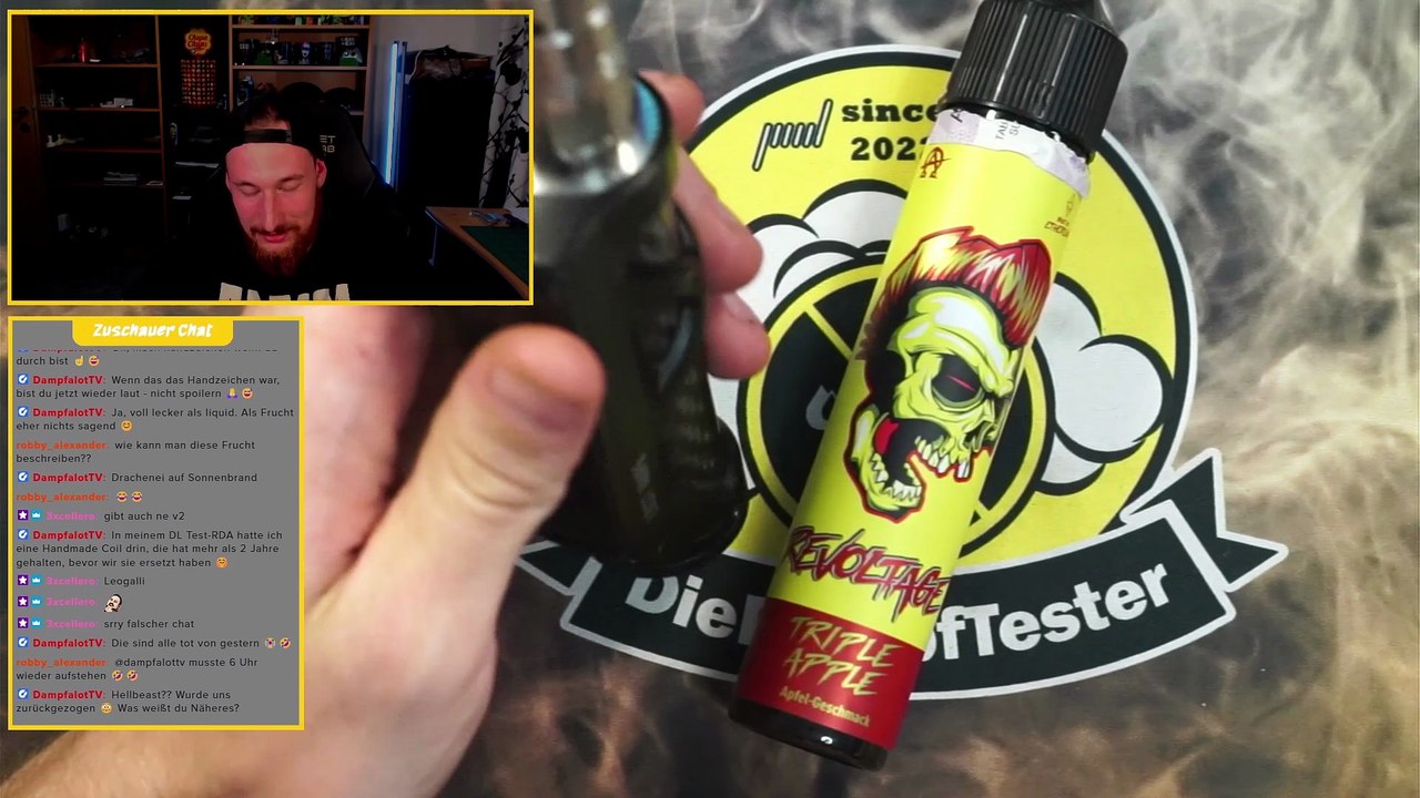 Revoltage Triple Apple Aroma Geschmackstest
