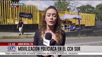 Un alumno del CCH Sur murió tras ser agredido con un arma blanca dentro del plantel