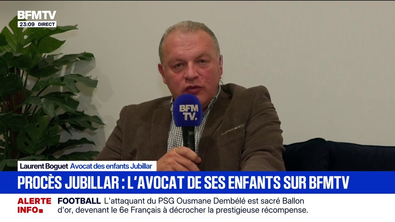 "Les enfants Jubillar sont résolus à imaginer que leur maman ne reviendra pas": Laurent Boguet, avocat des enfants Jubillar témoigne