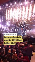 Ballon d’Or 2025 : Ousmane Dembélé sacré roi du football mondial, entre larmes, gratitude et ferveur