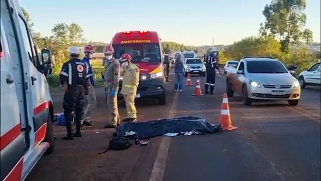 Duas adolescentes morrem atropeladas na BR-369, em Cascavel