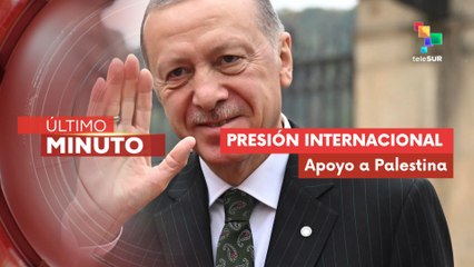Recep Tayyip Erdogan: "La comunidad internacional debe detener la ocupación israelí sobre Palestina"