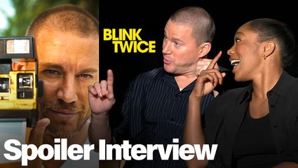 Channing Tatum, Naomi Ackie Talk 'Blink Twice' Twist Ending