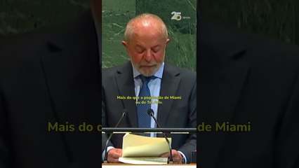 Na ONU, Lula afirma que há ‘genocídio’ em Gaza e diz que Israel faz ‘matança de civis’ #shorts
