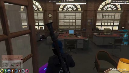 Grand Theft Auto V #15: "警察ハイライトのダウン通知に、砂漠署ばあばの意図を即座に理解するえびす"