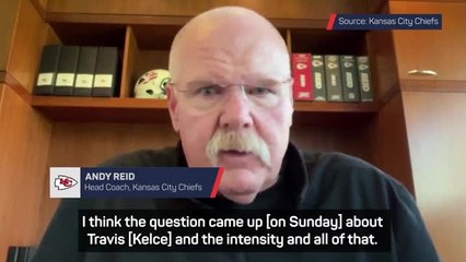 Reid understands Kelce's frustrations on offense