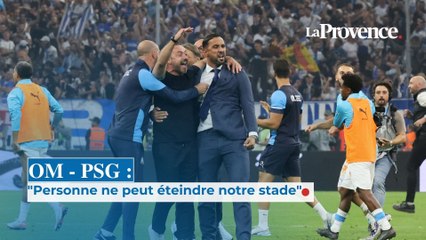 OM - PSG : "Personne ne peut éteindre notre stade", De Zerbi répond à Enrique