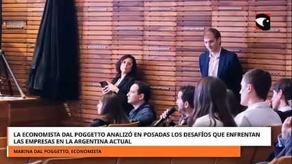 La economista Dal Poggetto analizó en Posadas los desafíos que enfrenan las empresas en la Argentina actual