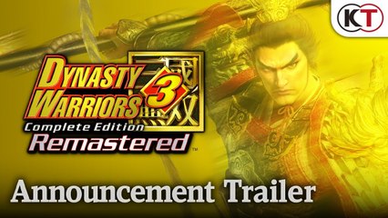 Tráiler de anuncio de Dynasty Warriors 3: Complete Edition Remastered