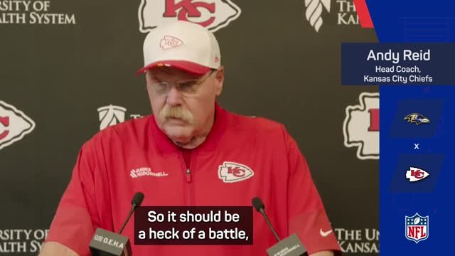 Chiefs prepared for a battle of 'hunger' with wounded Ravens