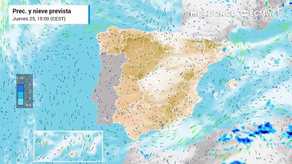 Gabrielle llegará a España este fin de semana