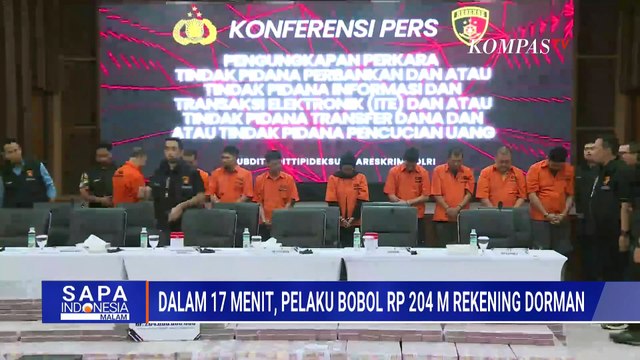 Penampakan Tumpukan Uang Rp204 Miliar Hasil Pembobolan Rekening Dormant Bank BUMN | SAPA MALAM