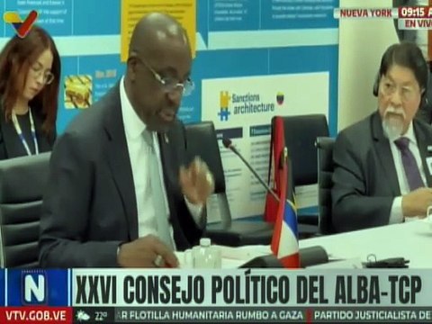 Canciller de Antigua y Barbuda: Estamos comprometidos con el tratado de Tlatelolco para garantizar la paz