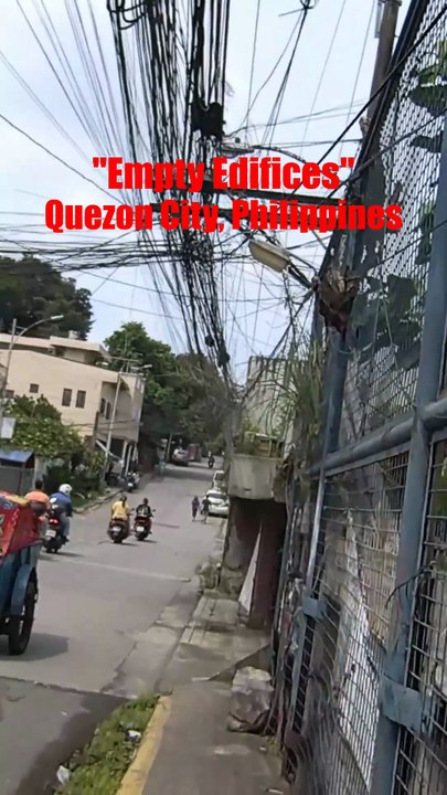 Empty Edifices Along Forest Hill Drive in Quezon City, Philippines