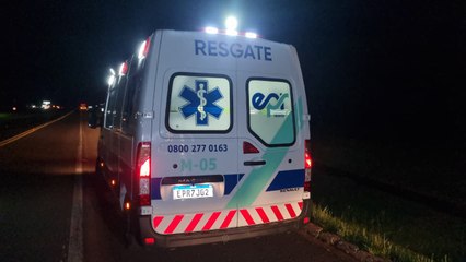 Ônibus atropela homem e deixa vítima em estado grave na BR-277 em Cascavel