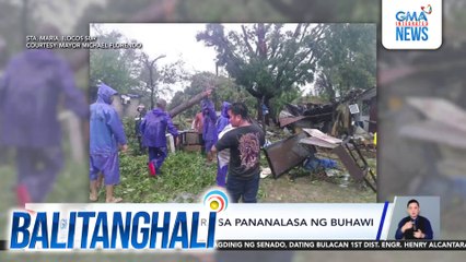 46 na bahay, nasira sa pananalasa ng buhawi | Balitanghali