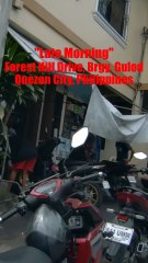 Late Morning on Forest Hill Drive in Quezon City in the Philippines