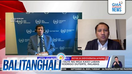 Panayam kay Atty. Gilbert Andres, Deputy Exec. Dir., Center for Int'l Law Philippines (September 23, 2025) | Balitanghali