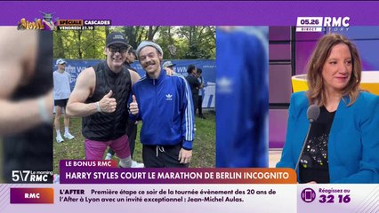 Le bonus RMC : Harry Styles court le marathon de Berlin incognito - 23/09