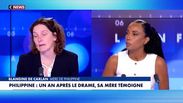 En larmes, la maman de Philippine, tuée en mai 2023 par un OQTF, se confie sur CNews : Je n’ai pas envie de lui pardonner. C’est horrible, je suis chrétienne, mais non je ne peux pas...