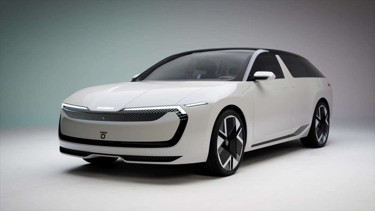 Škoda Vision O - Exterieur - Die Weiterentwicklung von Škodas Modern Solid-Designsprache sorgt für ein robusteres Erscheinungsbild und optimiert die Aerodynamik