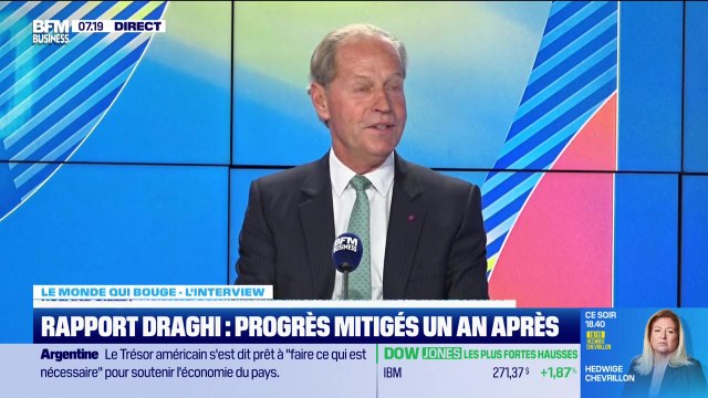 Le monde qui bouge - L'Interview : Rapport Draghi, progrès mitigés un an après - 23/09