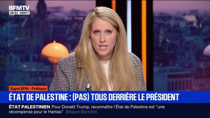 SIGNÉ BFM - Emmanuel Macron reconnaît l'État de Palestine, une décision qui ne fait pas l'unanimité dans la classe politique française