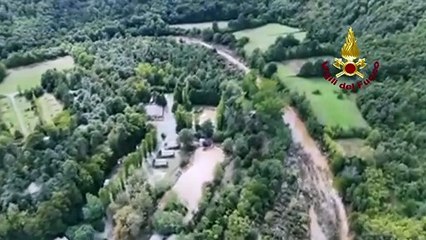 Bad weather, impressive flooding in Italy - Vasto allagamento a Spingo Monferrato