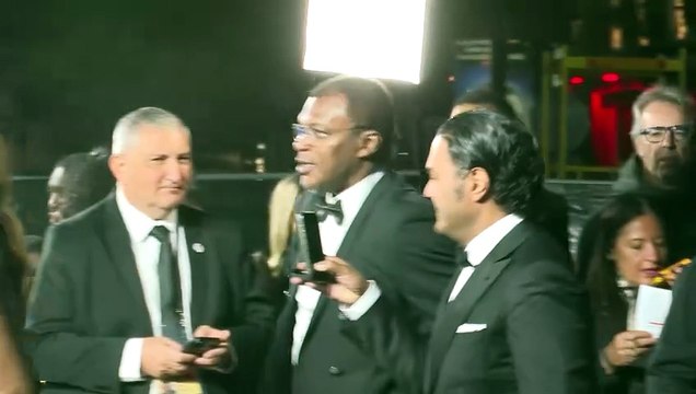 Les arrivées de Desailly, Varane, Deschamps et Stéphan à la cérémonie