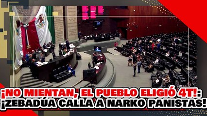 🔥🚨¡DEJEN DE MENTIR, EL PUEBLO YA ELIGIÓ LA TRANSFORMACIÓN! ¡ZEBADÚA CALLA a los NARKO PANISTAS!