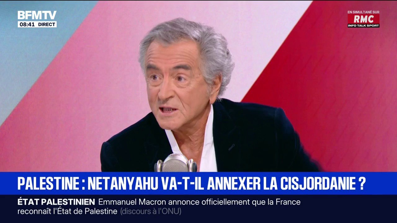 Bernard-Henri Lévy: "Vider Gaza de sa population, ça s'appelle de l'épuration ethnique, ça me fait horreur"