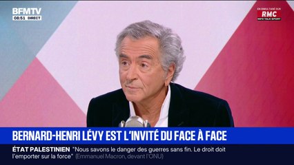 Antisémitisme: "Il y a des quartiers de Paris où les juifs de France vont très mal, où ils ont peur, où ils cachent leur kippa", dit Bernard-Henri Lévy, écrivain et philosophe