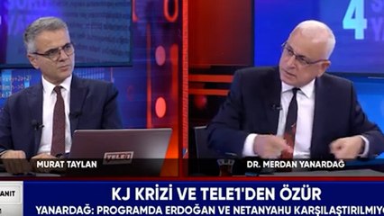Merdan Yanardağ, Erdoğan-Netenyahu altyazısı için özür diledi: Netanyahu ile Erdoğan karşılaştırılamaz