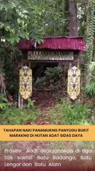 Proses Pembuatan Buku Situs Sakral Panyugu Panamukng Bukit Marakng