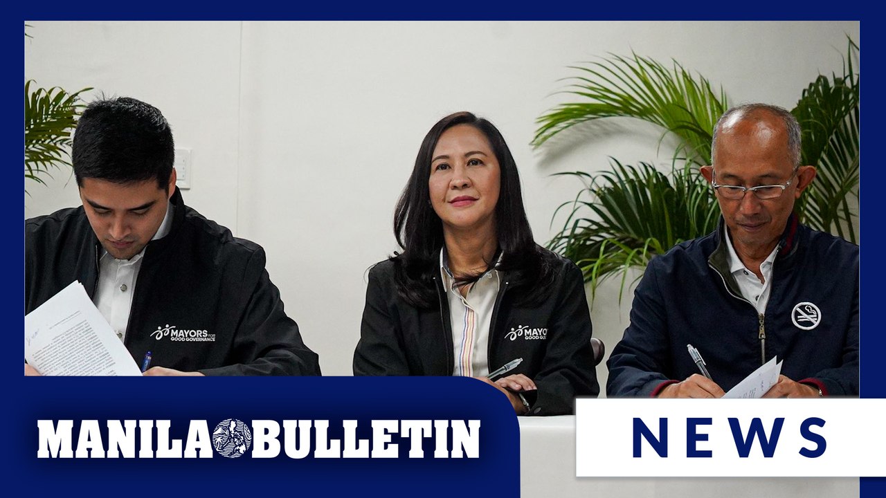 Mayors for Good Governance signs MOU consolidating efforts vs anomalous infra projects