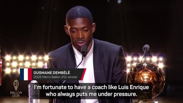 PSG are motivated to stay on top - Dembele