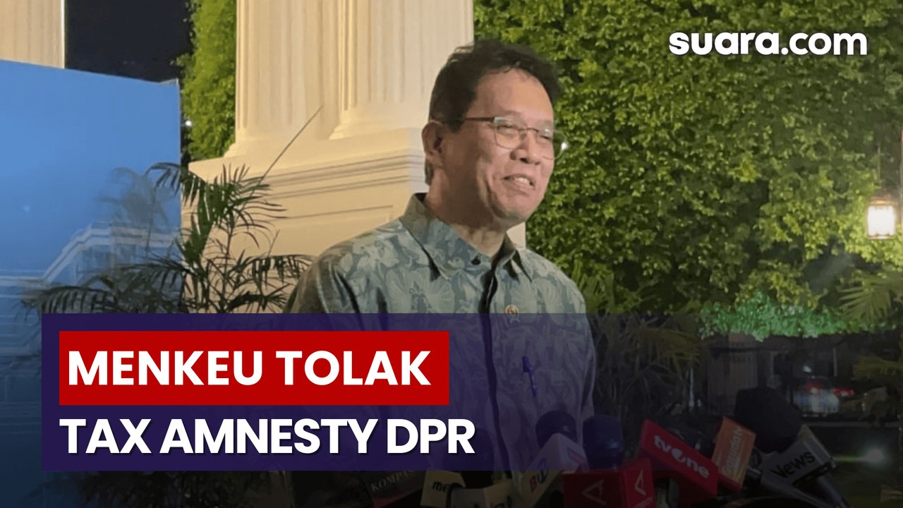 DPR Usul Ada Tax Amnesty Lagi, Menkeu Purbaya T...