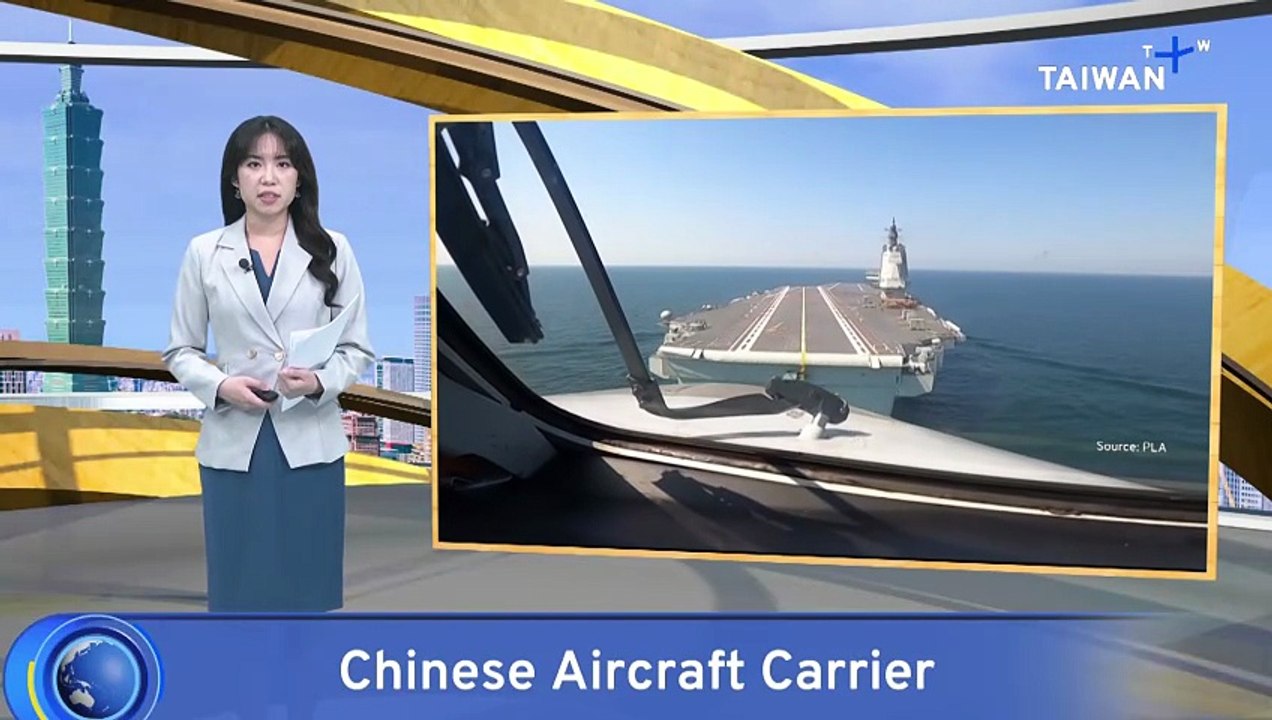China Conducts First Aircraft Carrier Drills With Electromagnetic Catapult