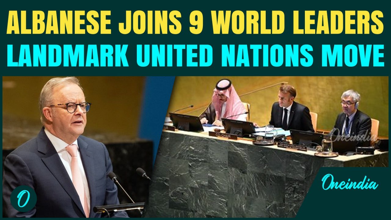 Anthony Albanese Announces Australia’s Formal Recognition of Palestine in Coordinated Global Move