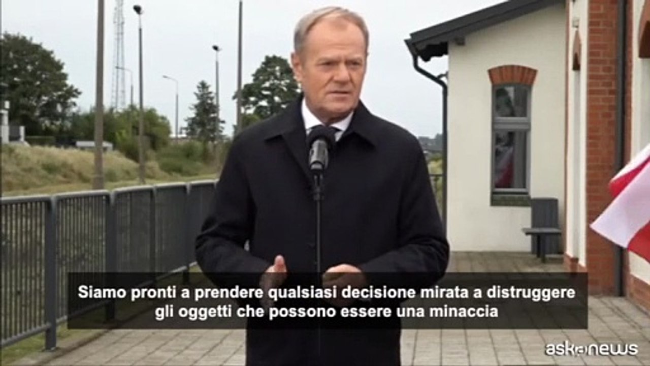Tusk: Polonia abbatterà oggetti volanti che vio...