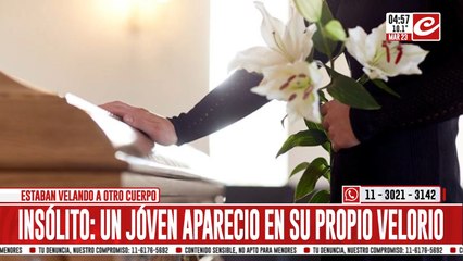 Joven apareció en su propio velorio desconcertando a familiares y amigos