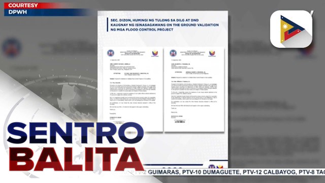 DPWH, humiling ng tulong sa DND at DILG kaugnay sa ground validation sa flood control projects sa bansa
