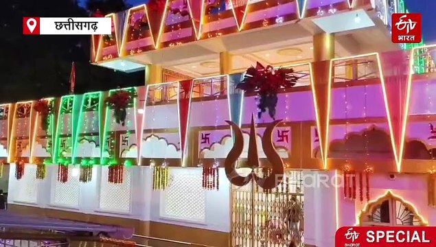 धमतरी की विंध्यवासिनी देवी का 'प्यारा सजा दरबार', 5 फीट का शंख और बावली आकर्षण का केंद्र